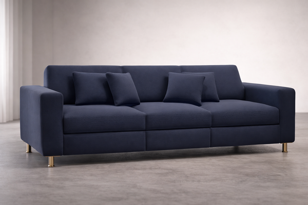 Three Seat Fabric Sofa